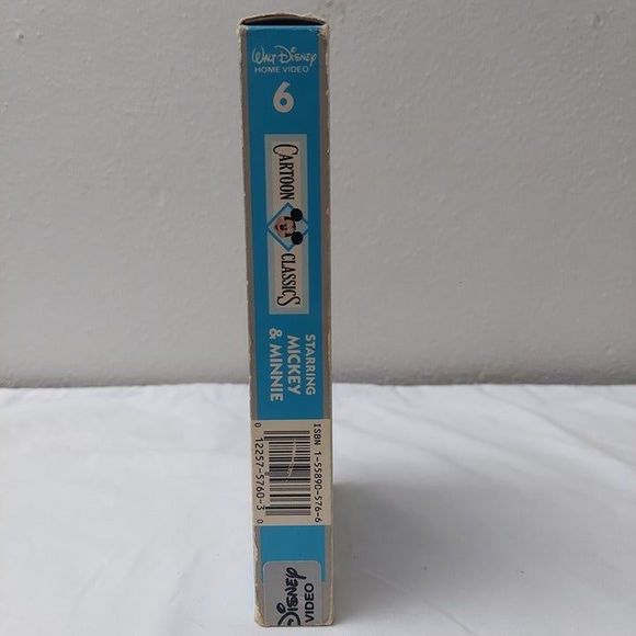 Walt Disney Cartoon Classics Volume 6 Starring Mickey & Minnie VHS 1991 - Picture 2 of 6